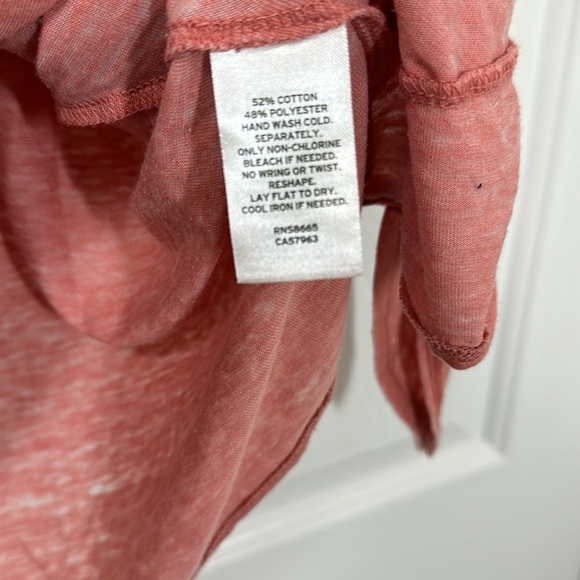 Caslon short sleeve shirt with tie front - Picture 4 of 5